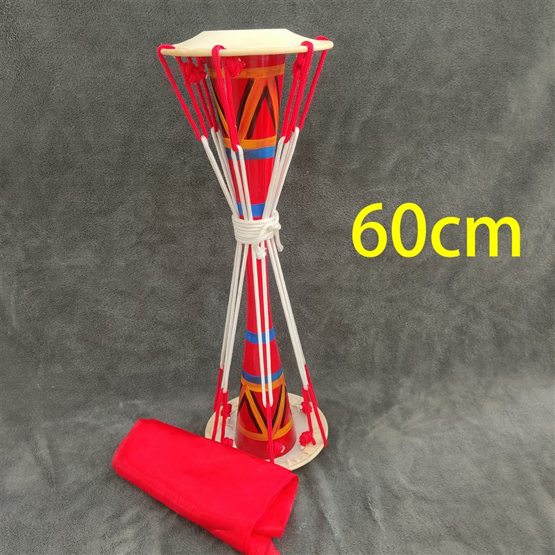 拉绳鼓连南瑶族鼓彩绘长鼓广西攀绳舞蹈鼓学生艺考鼓潘绳道具鼓