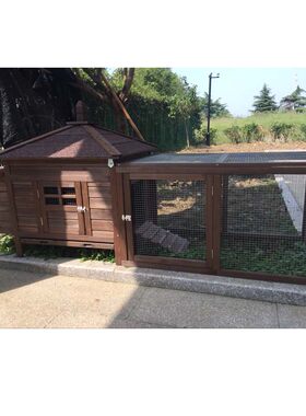 户外包邮大号鸡笼子家用鸡笼鸡舍兔笼兔舍木制狗笼狗窝猫笼宠物屋