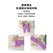 拖拖乐窄宽口拖把海绵头替换对折式 家用吸水拖把通用替换头2833cm