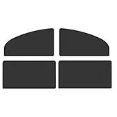 汽车窗帘遮阳帘夏季 防晒隔热车用隔热太阳挡车内侧窗帘磁铁遮阳板