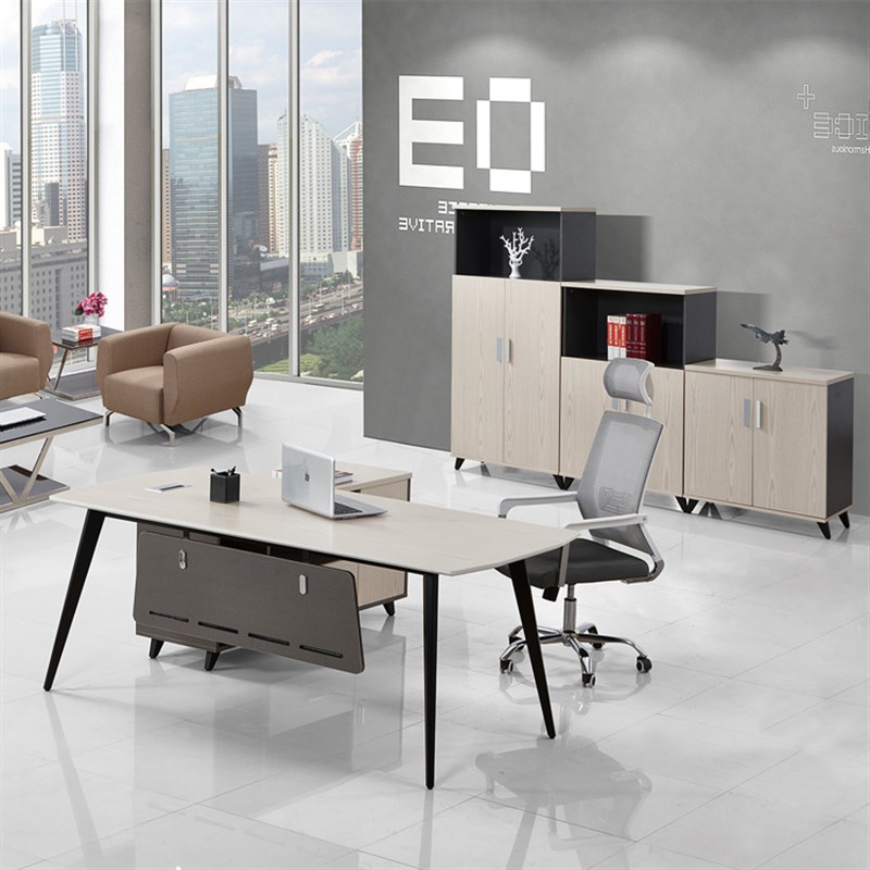 会议桌脚金属办公桌支架新款菱形铁艺桌腿支架员工卡位办公台定制