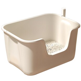 猫砂盆超大号半封闭式隔臭防外溅猫厕所幼猫屎盆子猫沙盆猫咪用品