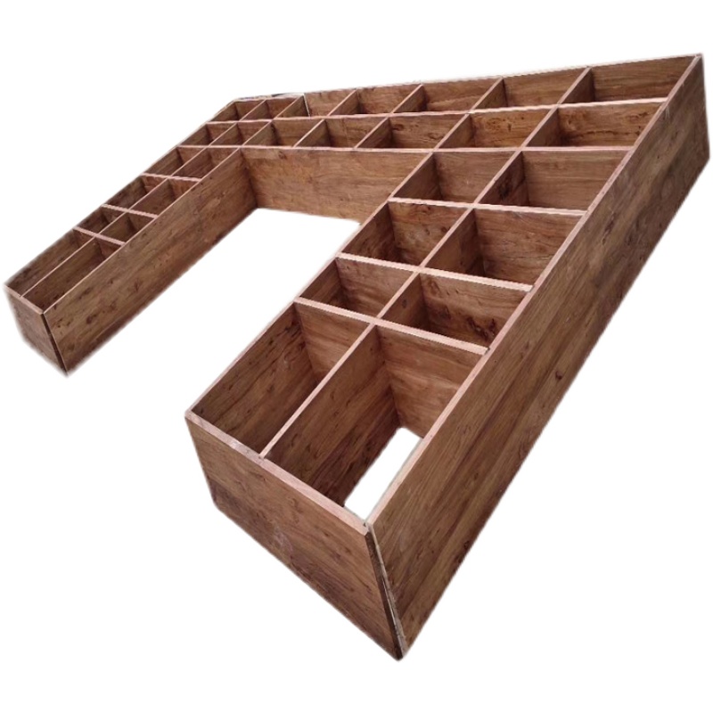 纯实木木书架展示架榆木储物架格子经济型置物架吊柜满墙架子定做