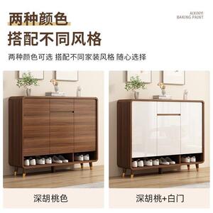 中式入户门家用柜实木WYF门口鞋经济型客厅关换玄鞋新凳新款门厅