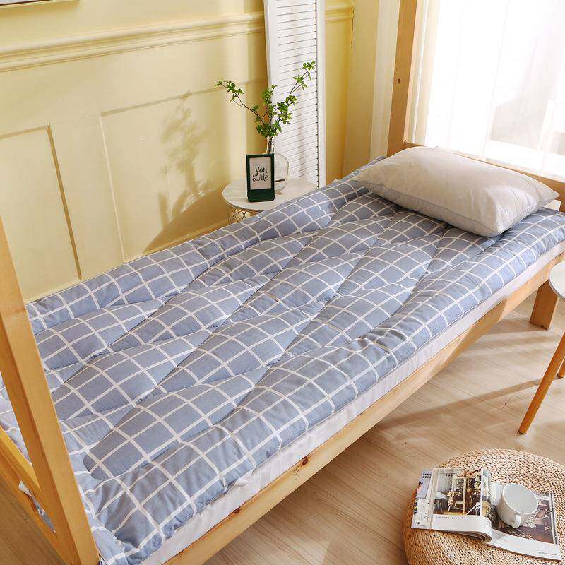 厂家直销纯棉花褥子学宿可舍人上下铺床垫生单全棉折叠002软垫子