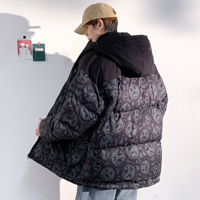 冲锋衣羽绒棉服男冬季2025新款加厚保暖户外防寒潮牌防风防水外套