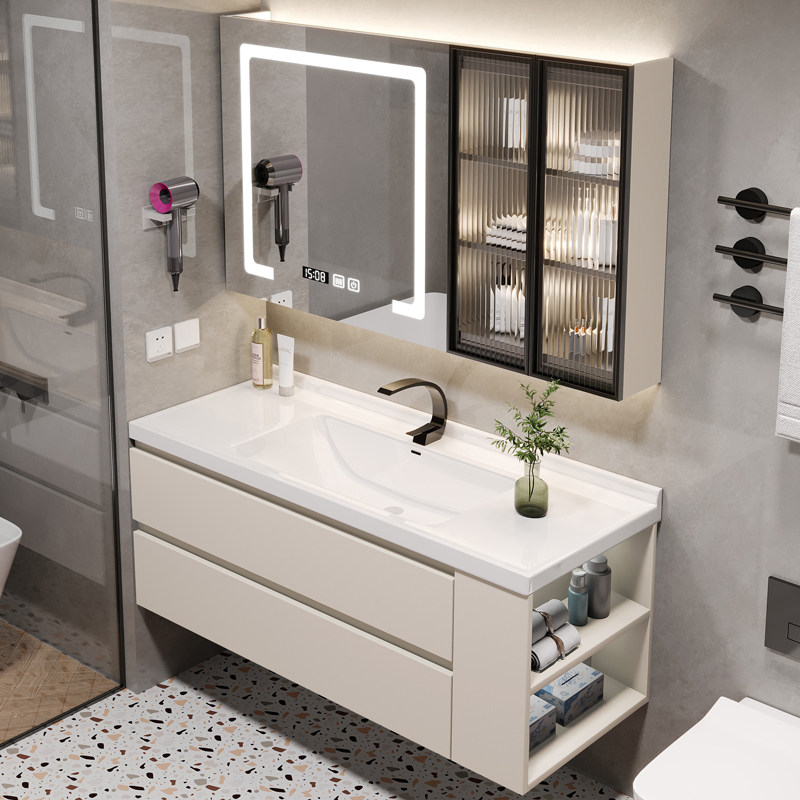 蜂窝铝智能304不锈钢浴室柜组合卫生间洗手洗脸面盆柜洗漱台套装
