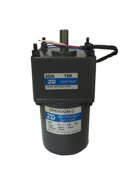 5RK40GN-C-5GN75K中大阻尼40W 220V马达传动设备专用齿轮定速电