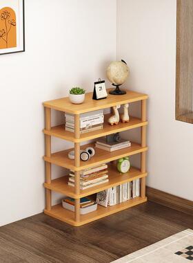 置物架转角书架卧多层家用客厅落置物落地墙角柜小58919型室角床