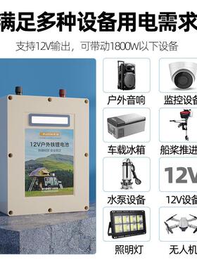 德力普2V光伏能电池大容量2Delipow/4V1磷酸铁锂电瓶锂电池12伏户