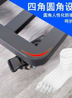 方重形可移动花底座承重F5M7SSTT托架鱼长缸冰箱洗衣盆机型万向轮