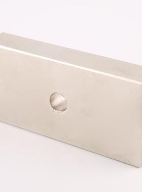 稀土永磁磁汝铁硼314100*50*10/20孔沉量大F价优强力铁