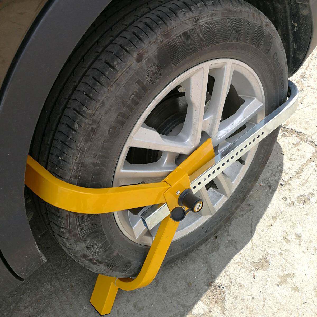 厂直销汽车888B轮胎家三叉车位锁锁车轮防盗锁汽车安全锁