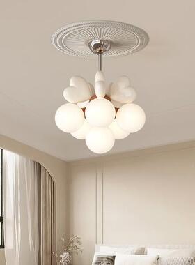 光谱全护眼创24432意爱心儿童主吊灯奶油风房北欧简约卧室设计款