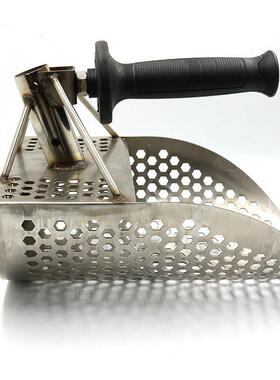 铲沙沙漏滩沙探宝TJZ001过滤子淘金铲工兵铲淘沙沙斗过沙滤