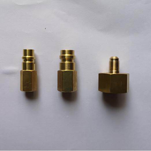 R14a高调低3压转换器2R134a转R2组合3件套空冷媒加r134a转r注接头