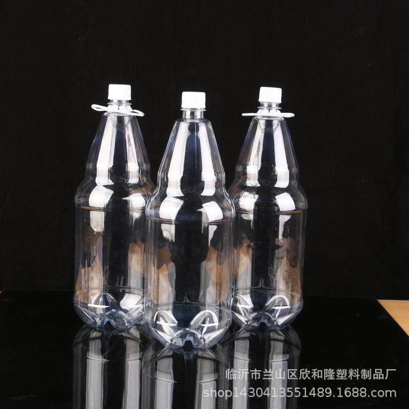 现塑料酒饮料货瓶0.5升1升1.5瓶箱升2升2.5升塑料啤酒瓶整WBU售卖