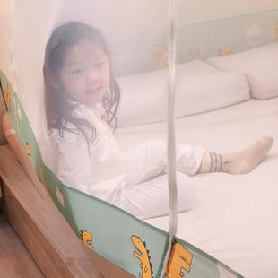 2025童婴儿 三开门防可折叠MGB 免安装 蒙古包蚊帐家用卧2室025新款