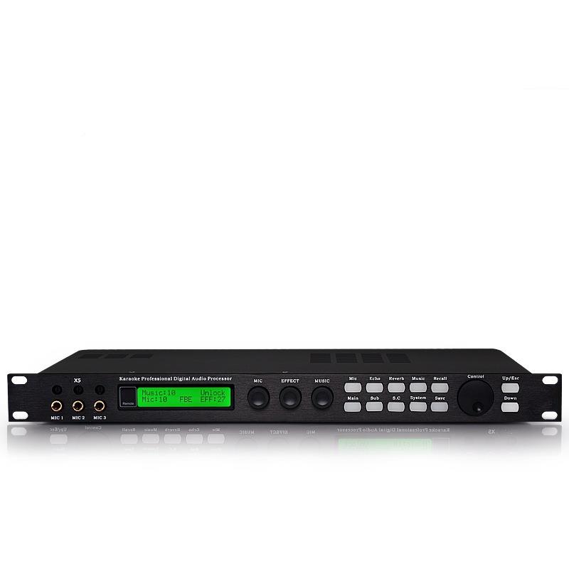 XX55/KTV混响防啸克叫前级话筒效果器麦/风理数字音频处器
