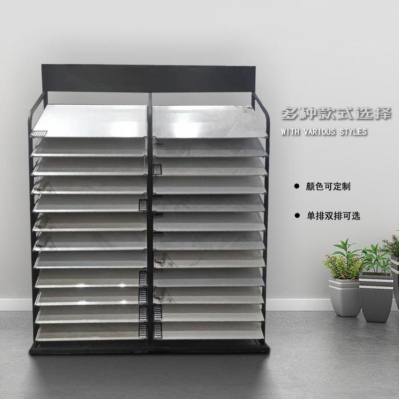 瓷展示架4*8立式样品展架橱柜门板色板05铝扣板40*砖4030*060