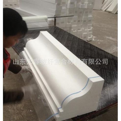 E自粘布欧S式外BAXP墙装饰线苯条专用聚泡沫构件自粘网格布不翘