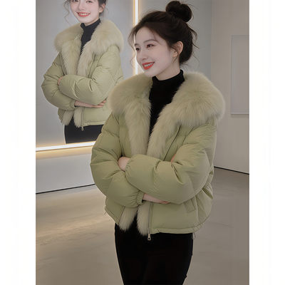 加厚保暖独特小棉袄女装外套2026冬季新款巨好看日常搭配羽绒棉服