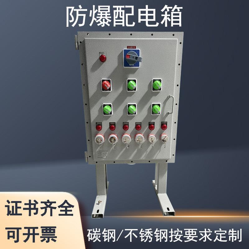 ATEX防爆配电箱变频柜仪表电源检修操作箱控制柜触控屏幕开关接线