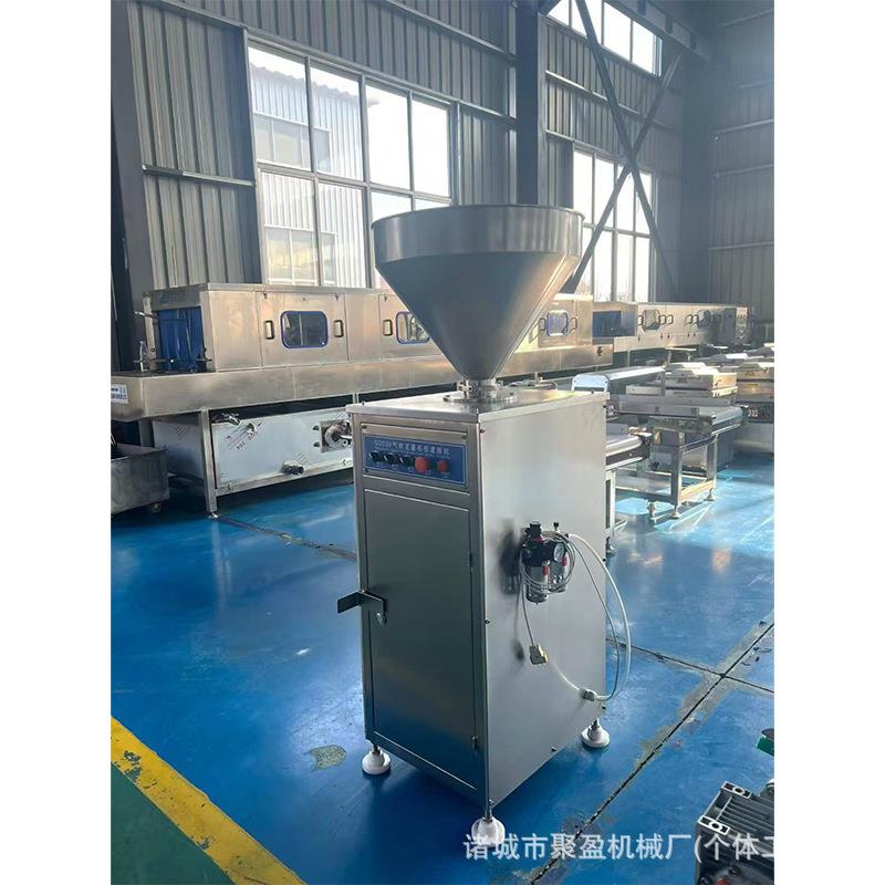 全自动香肠腊肠灌肠机灌肠打结一体设备扭结灌肠机气动定量灌肠机
