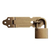 中式 木门挂锁90度直角门鼻单扇门扣 仿古纯铜锁扣搭扣抽屉柜门老式