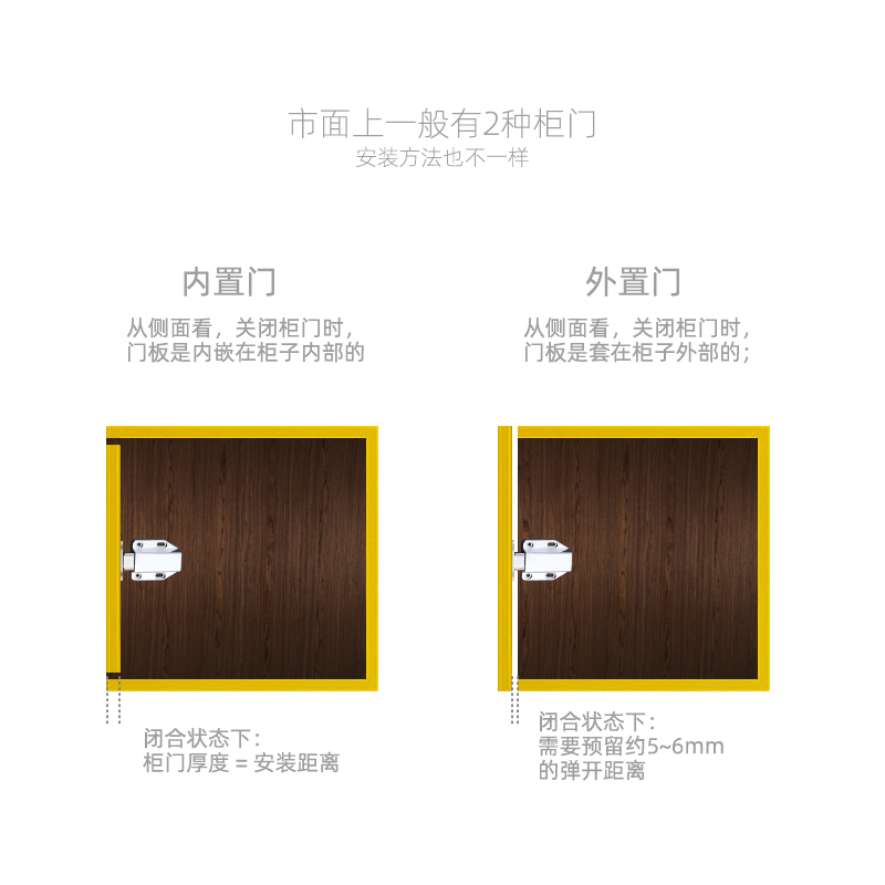 格玛斯柜门反弹器免拉手自弹器碰珠隐形柜门磁吸门碰门扣合金柜吸