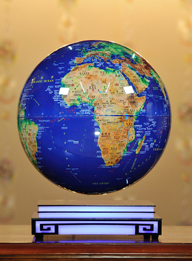 AR磁悬浮地球仪13寸 办公室摆件家居客厅桌面装饰品创意生日礼物