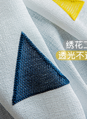 绣花白色纱窗帘纱帘透光不透人隔热防晒简约卧室飘窗遮光隔断2021