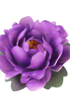 陶瓷手捏牡丹花线香插摆件手工瓷花客厅茶室桌面装饰花朵工艺装饰