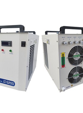 新款工业冷水机小型JZ5000激光焊接切割冷水机循环水箱主轴风冷