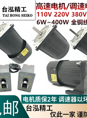 台泓精工光轴电机高速电机15W25W40W60W90W120W180W250W/IKRA-C-D