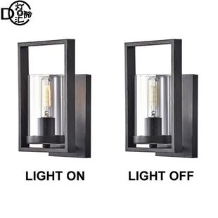 新款浴跨境亚22935马逊美式客厅工餐厅走过廊道壁灯业风玻璃室镜