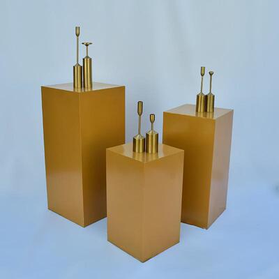 婚品庆甜立柱白色铁方柱五台件套立艺方LQS体道具结婚礼舞台柱子