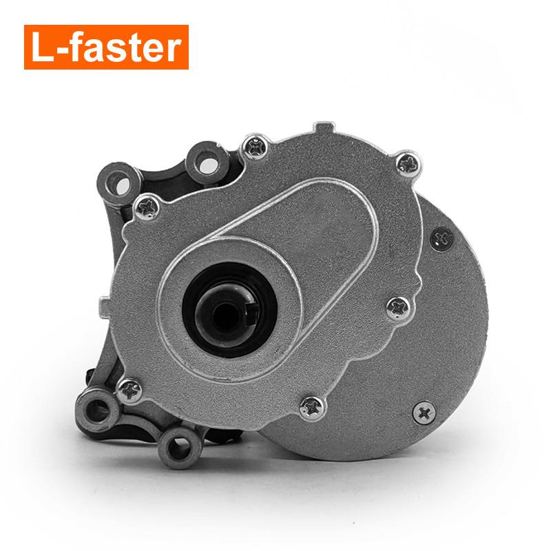 L-faste350W电动推车有级刷齿轮电机2普通轮椅10-90RPM长轴r二减