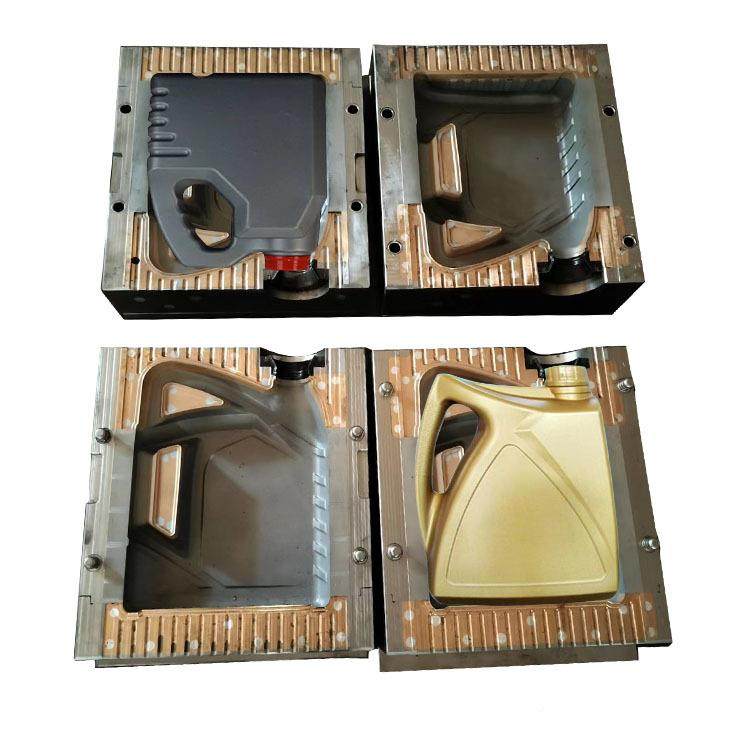 50毫升油壶中LIA空吹塑模具机1到5L塑料模具带液0位线油壶具模去