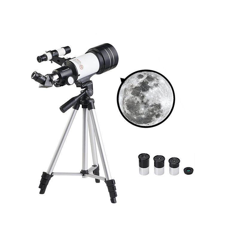 高F3文070天望远镜70mm口YY-F3径户外天文望0眼镜倍高清儿童望远