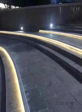 形源头厂户外楼梯灯踏步灯公园区广场le台阶灯02d长条DMX景512台