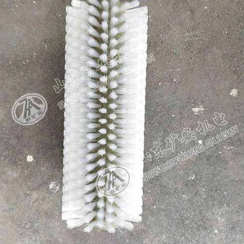 尼龙丝毛刷辊2KW煤给机滚刷清扫器动带式2kw给清料机电扫器