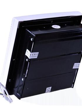 方MIN2寸排气扇形百叶半塑窗玻璃换P气扇厕所1卫生间排风AB30A1