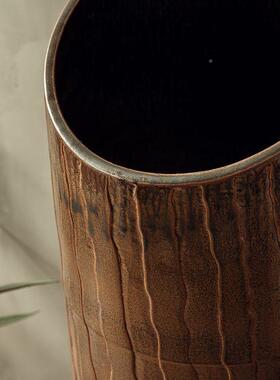 复古阳PFS40631台院子水池洗手台一体落地立柱洗式脸简户外易柱盆