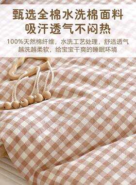 宝宝纯棉床褥花新生婴儿全A床褥垫子棉NUE幼儿园儿童类午睡铺被