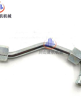 E330挖C/E柴336D油泵泵机油管XHDC9发动机油缸体油管铁管掘机配件