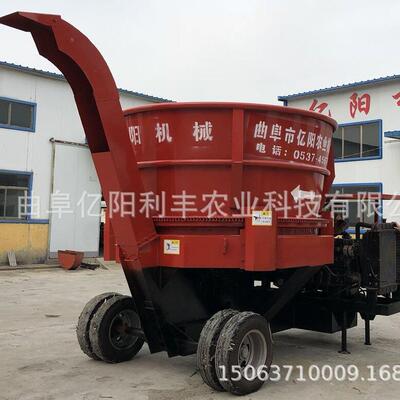 旋切式草捆VUS秆圆粉碎揉丝机湿干盘青储粉碎机设备秸不卡机