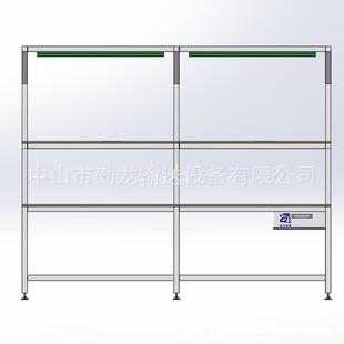 防静电工管作台精益双层车操作台无尘配间生产线工作台流水线HUE