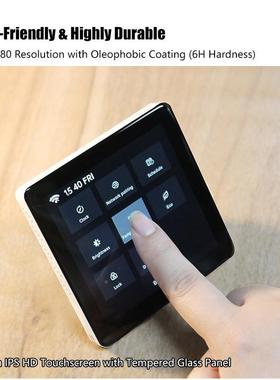 HT-2005B能数显温度控制器触摸屏地控智制面板电暖755采暖壁炉温