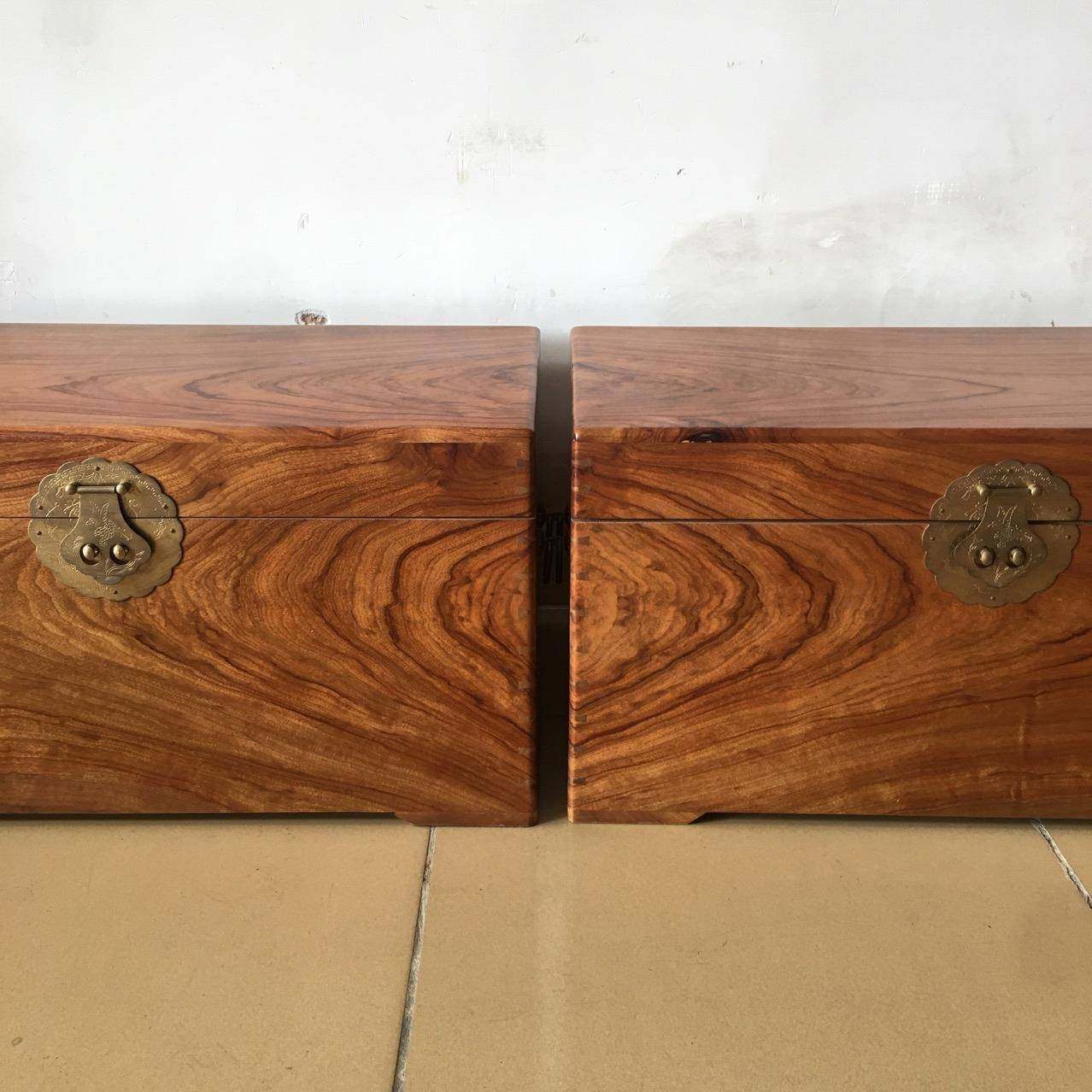 木家具210衣箱香樟木储藏箱成樟对嫁妆箱仿古中式江西实红小叶心